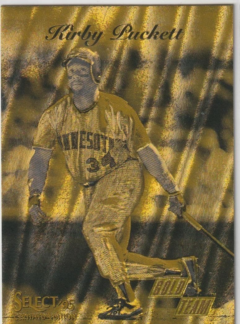 Kirby Puckett 1995 leaf Leaf Limited