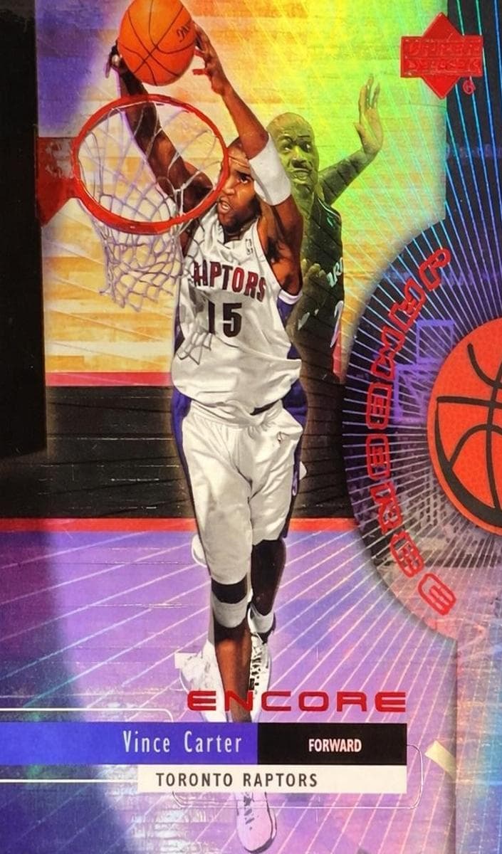 Vince Carter 1999 upper-deck Encore