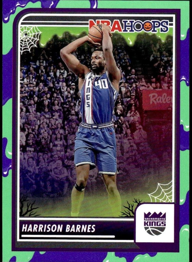 Harrison Barnes 2023 panini Hoops Haunted Hoops