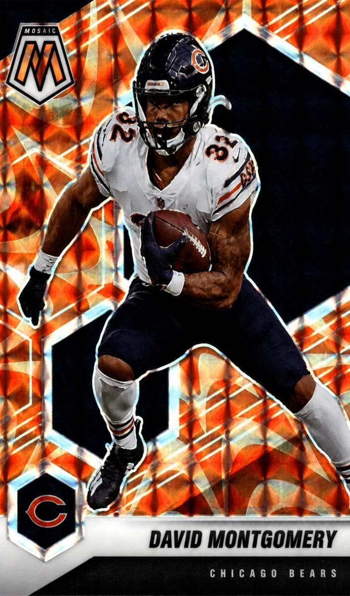 David Montgomery 2021 panini Panini Mosaic