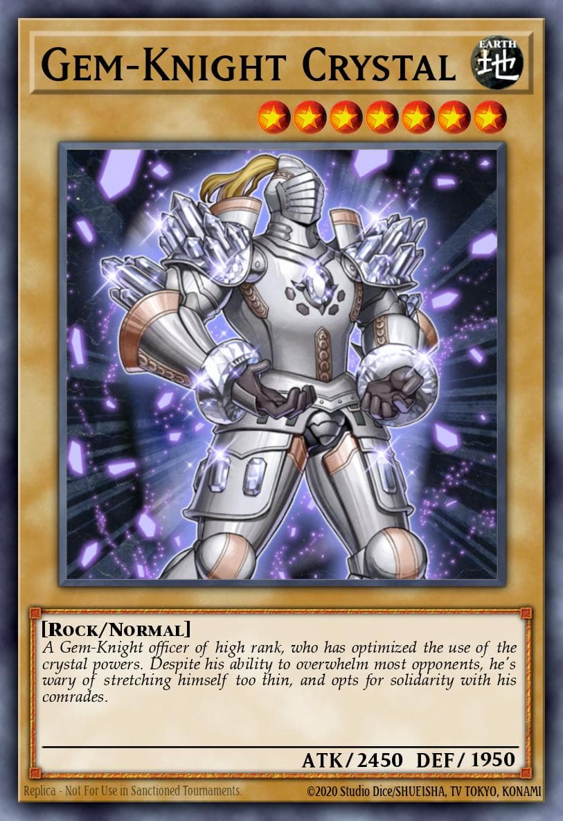 Gem-Knight Crystal #DT06-EN016