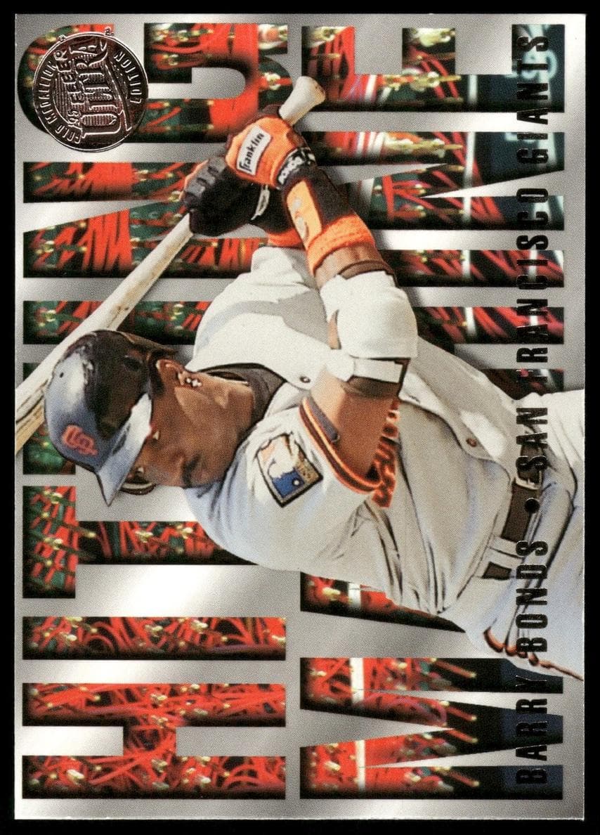 Barry Bonds 1995 leaf Leaf Limited