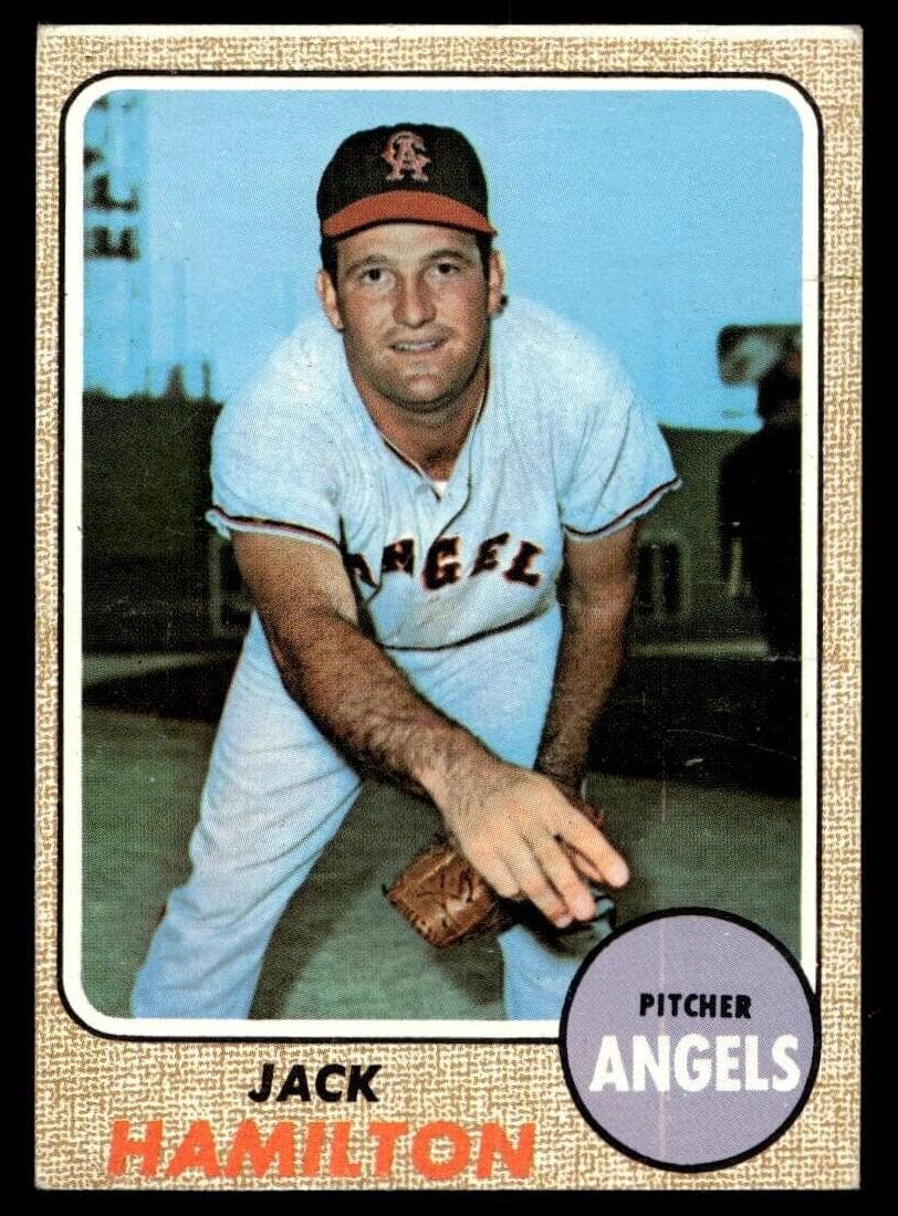 Jack Hamilton 1968 topps Topps