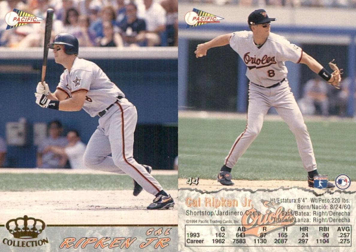 Cal Ripken Jr. 1994 unknown Pacific