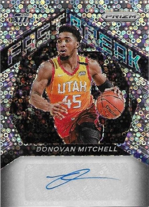 Donovan Mitchell 2020 panini Panini Prizm