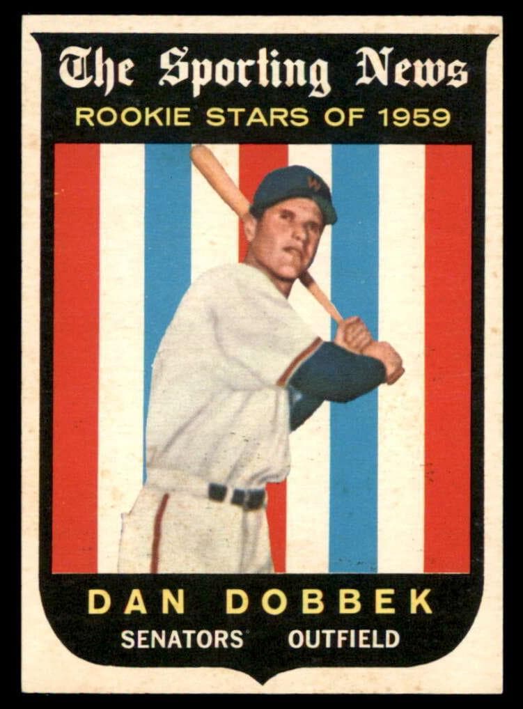 Dan Dobbek 1959 topps Topps