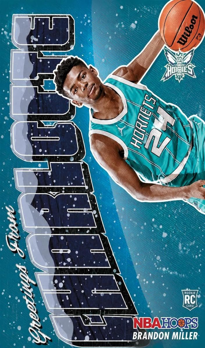 Brandon Miller 2023 panini Hoops