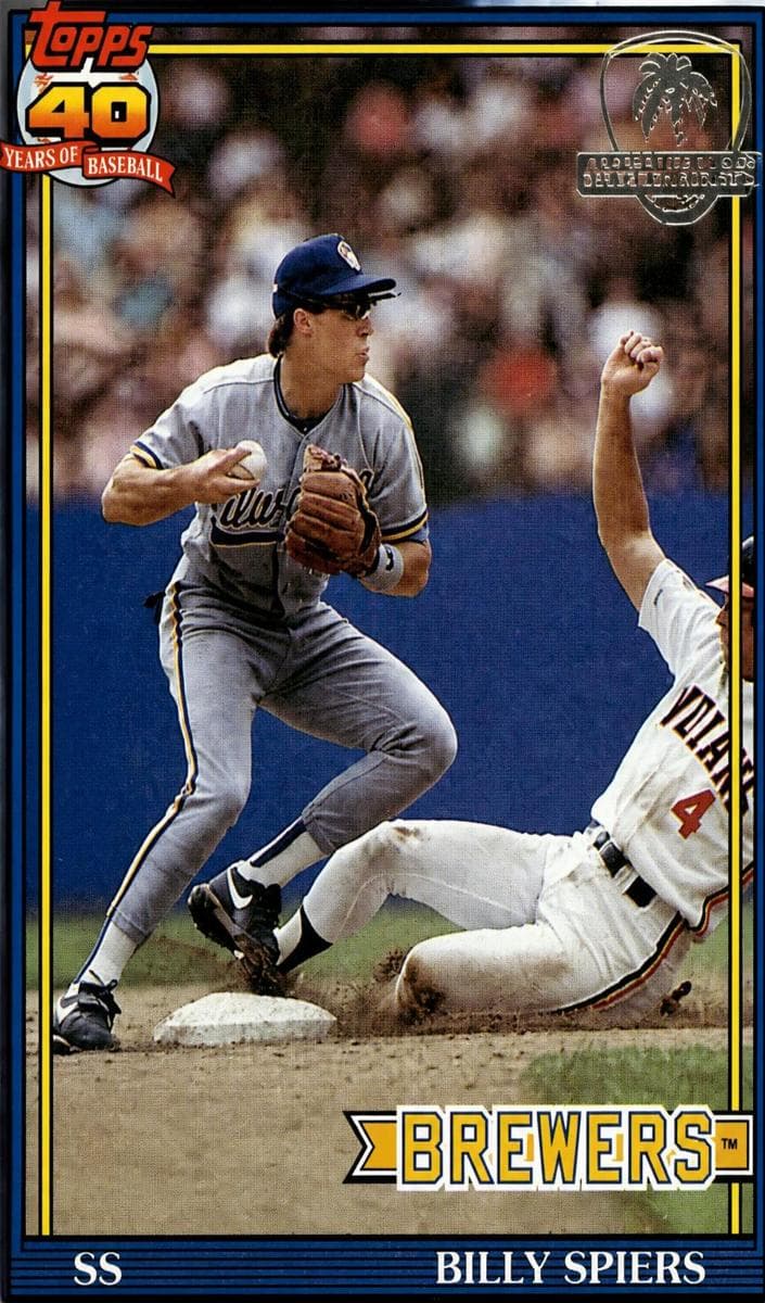 Bill Spiers 1991 topps O-Pee-Chee