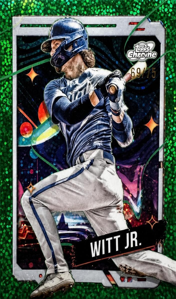 Bobby Witt Jr. 2024 topps Topps Cosmic Chrome