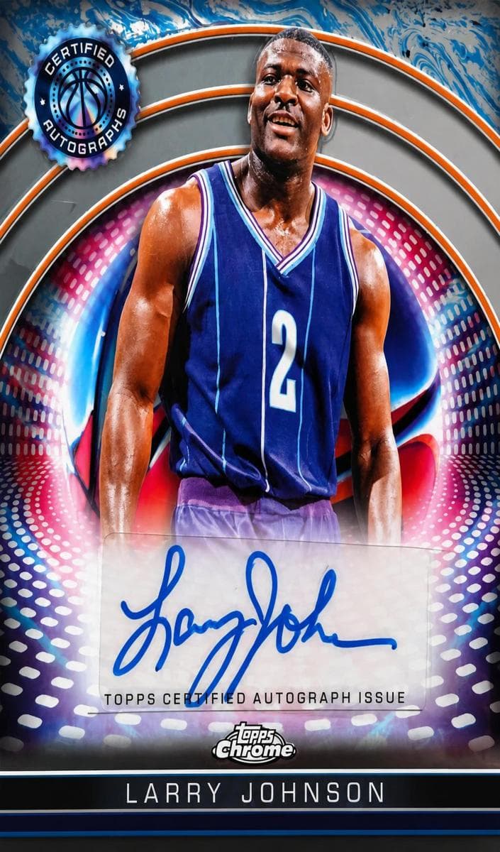 Larry Johnson 2024 topps Topps Chrome