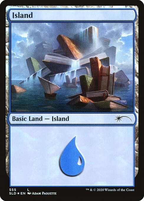 Island 2019 Magic: The Gathering Secret Lair Drop