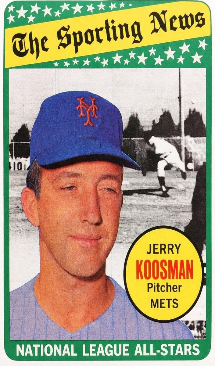 Jerry Koosman 1969 topps Topps