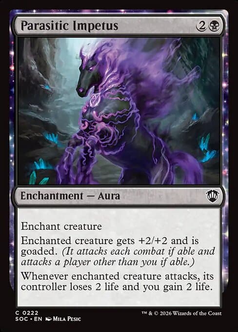 Parasitic Impetus 2026 Magic: The Gathering Secrets of Strixhaven Commander
