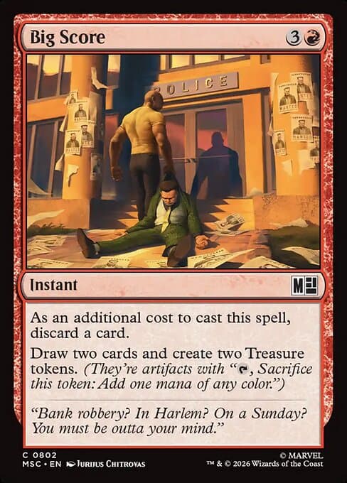 Big Score 2024 Magic: The Gathering Bloomburrow Commander
