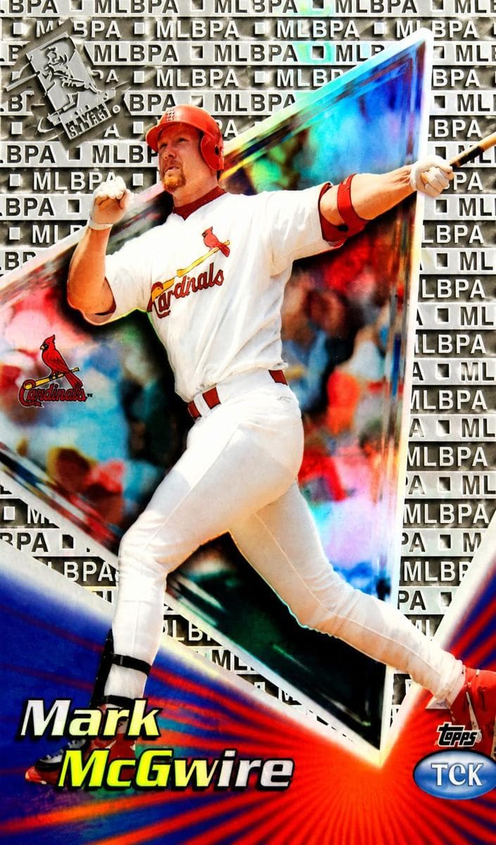 Mark McGwire 1999 topps Topps Tek
