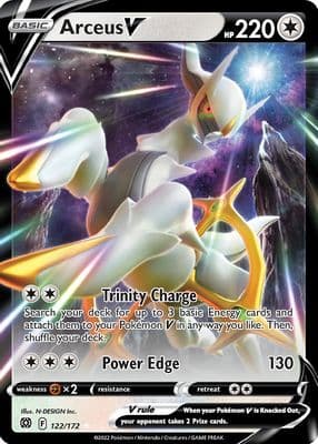 Arceus V 2022 Pokemon