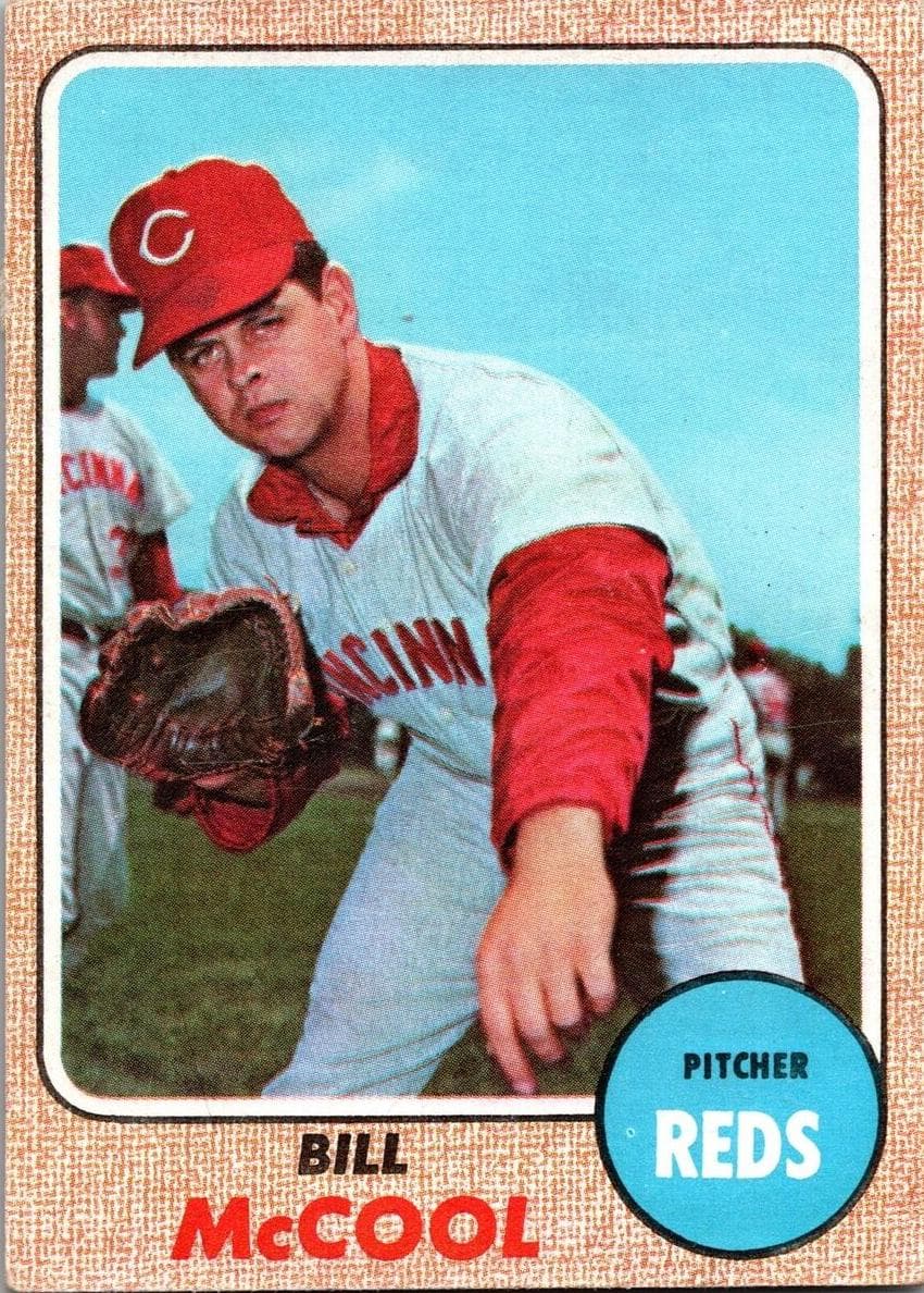 Bill McCool 1968 topps Topps