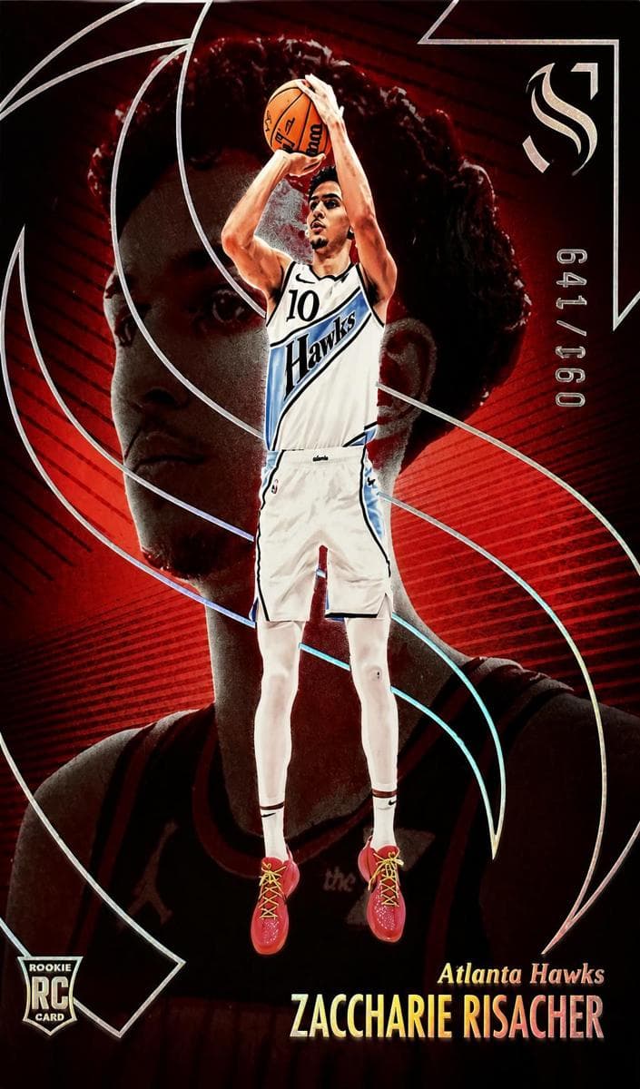 Zaccharie Risacher 2024 panini Panini Silhouette