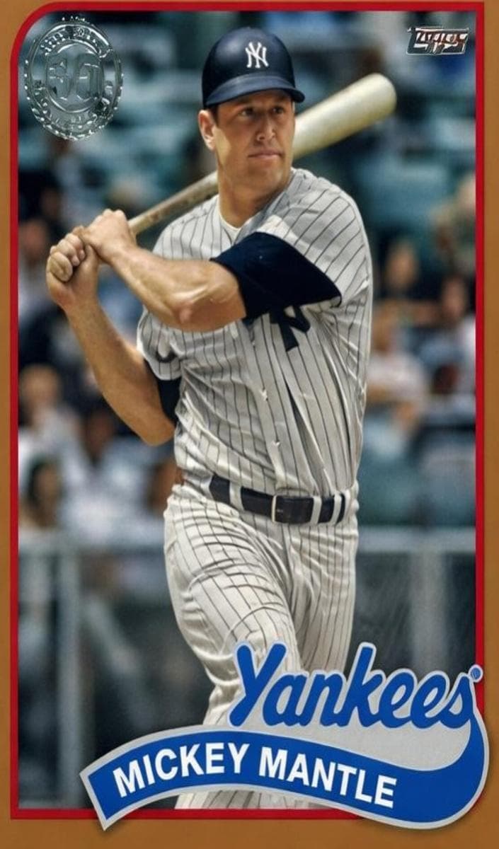 Mickey Mantle 2024 topps Topps Update