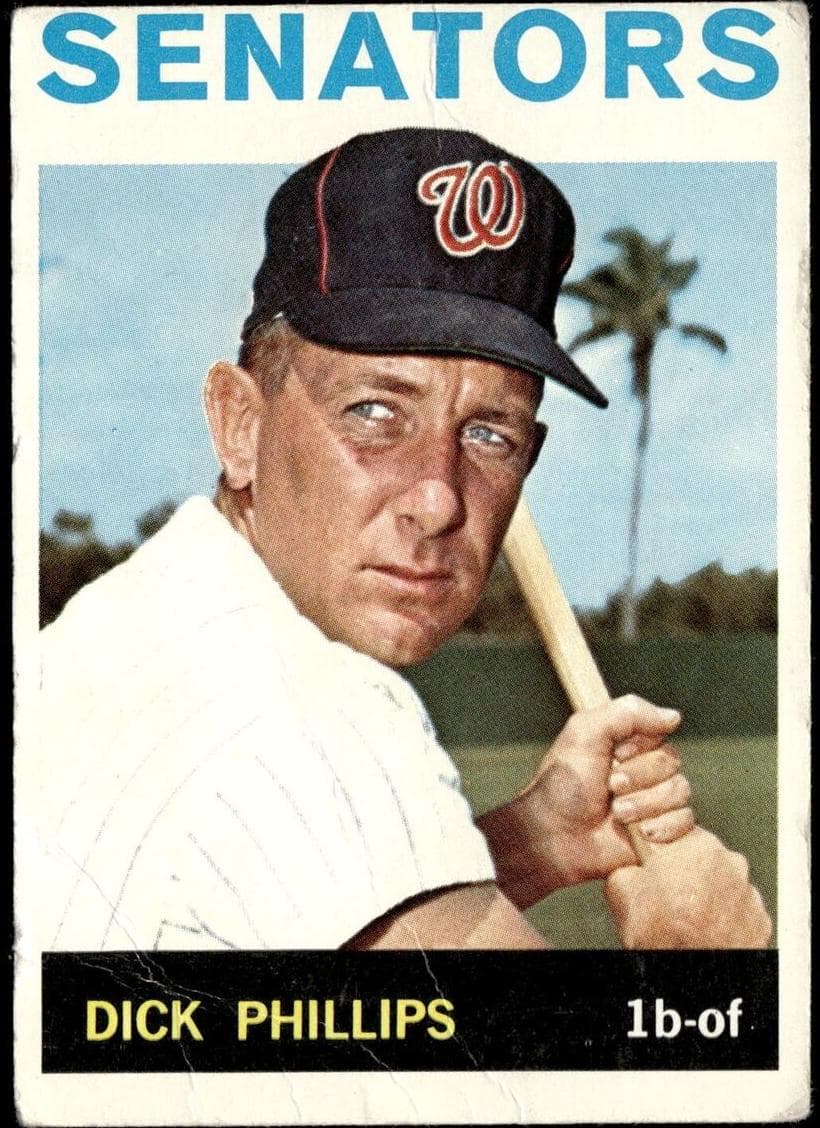 Dick Phillips 1964 topps Topps