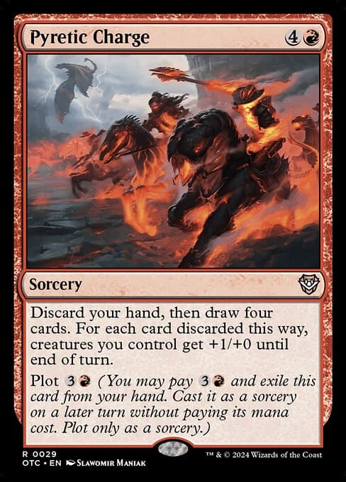 Pyretic Charge 2024 Magic: The Gathering Outlaws of Thunder Junction Commander
