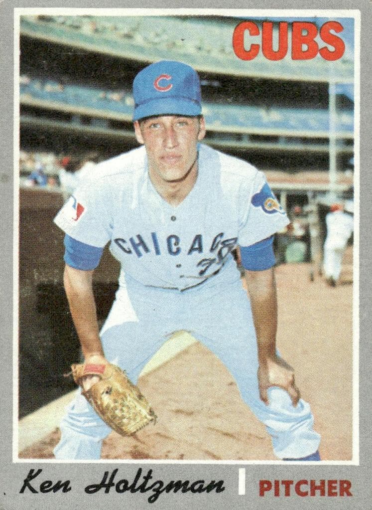 Ken Holtzman 1970 topps Topps