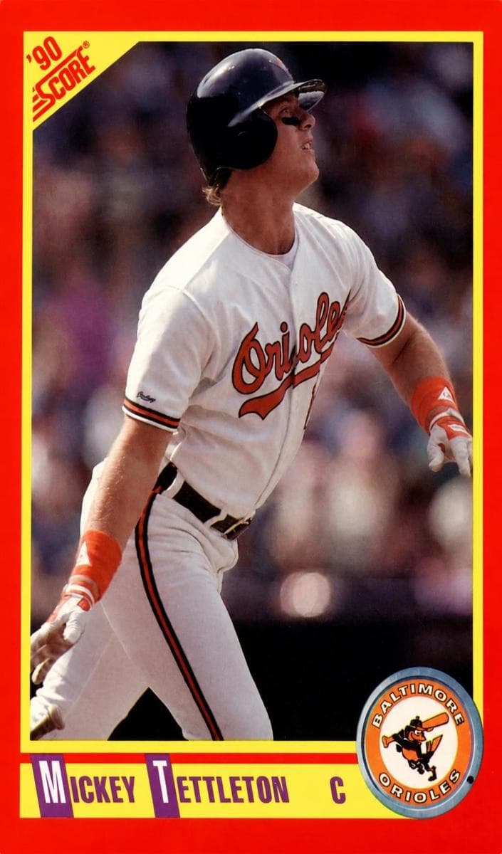 Mickey Tettleton trading card