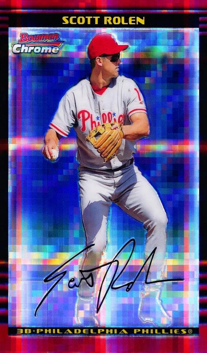 Scott Rolen 2002 bowman Bowman Chrome