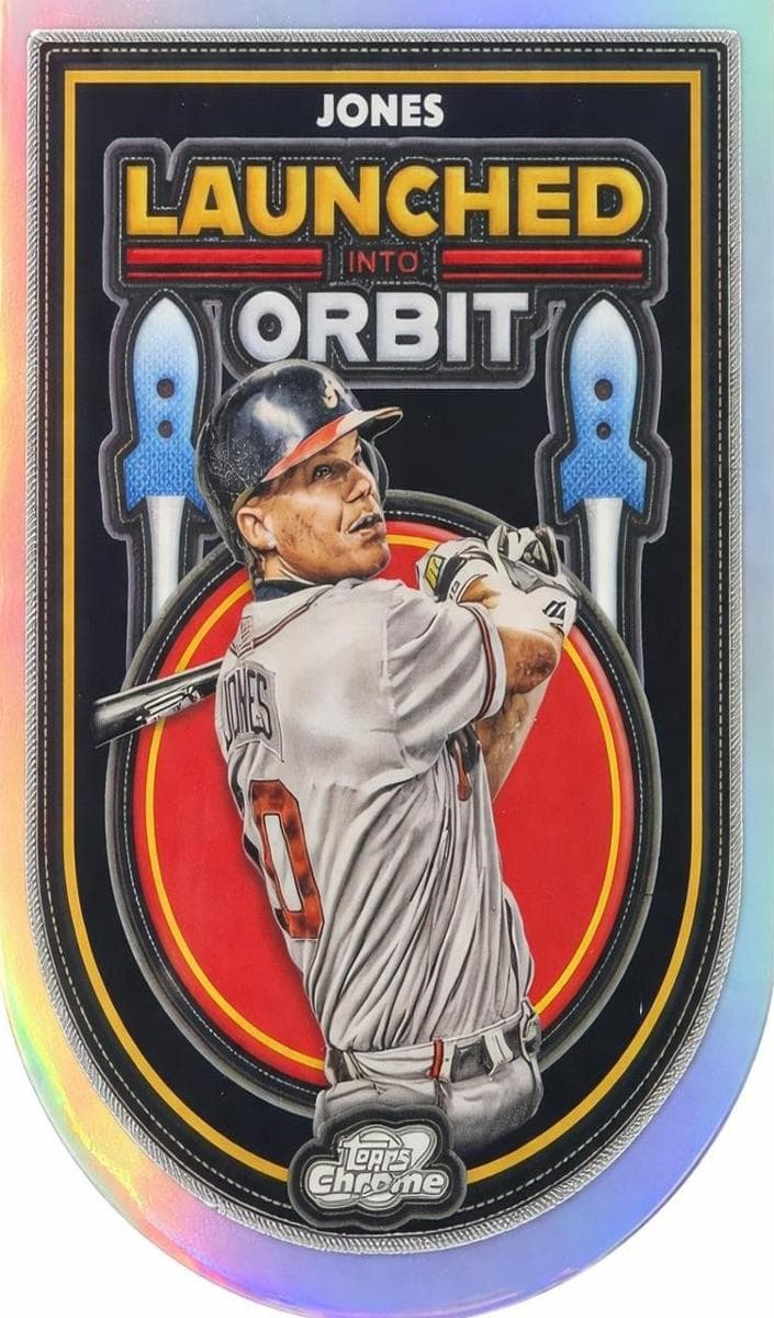 Chipper Jones 2025 topps Topps Cosmic Chrome