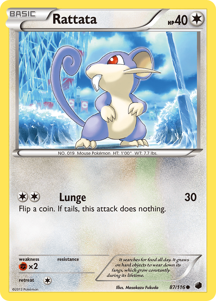 Rattata 2013 Pokemon Plasma Freeze