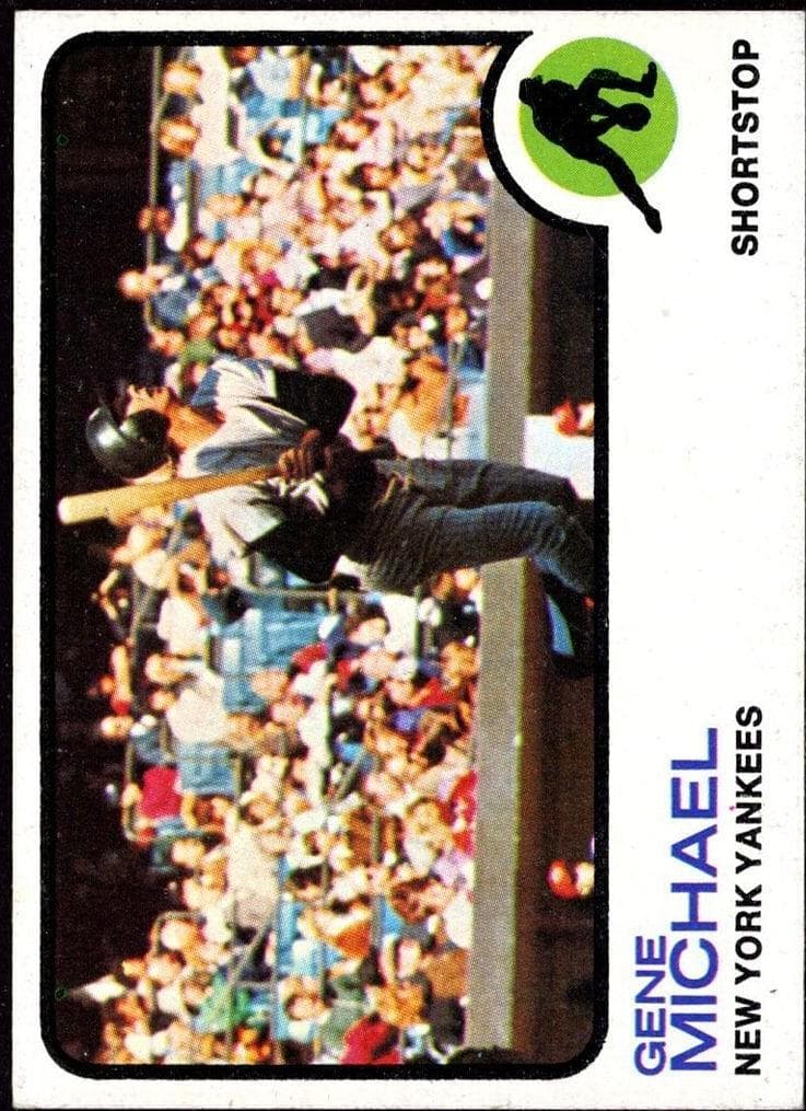 Gene Michael 1973 topps Topps