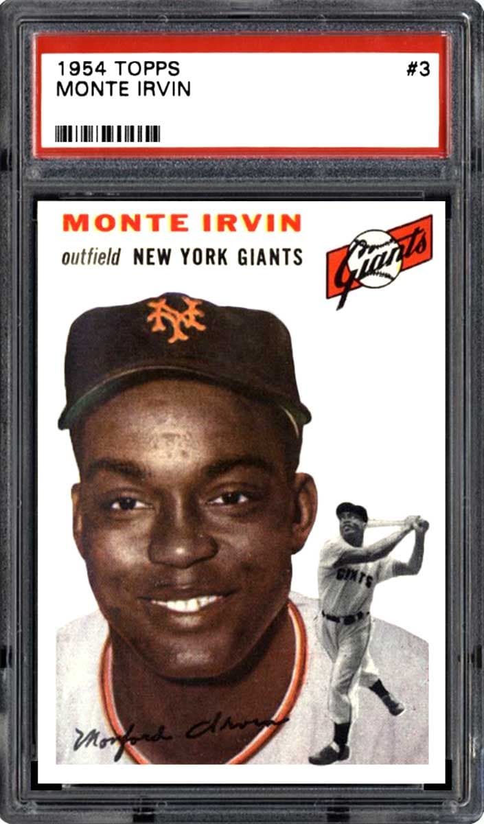 Monte Irvin 1954 topps Topps Canadian
