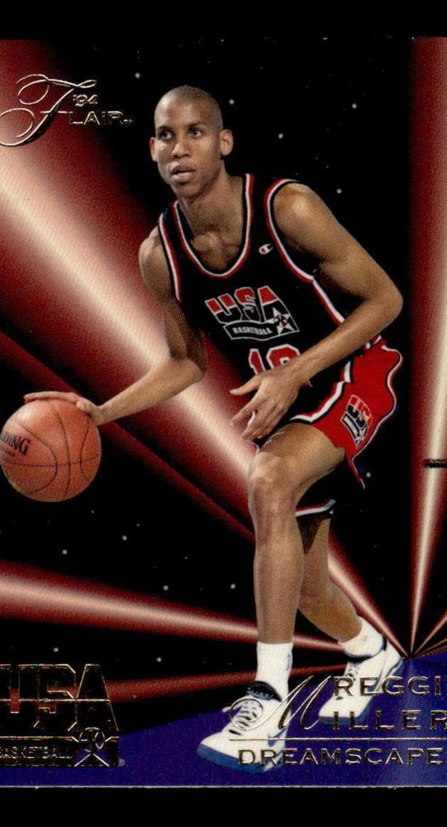 Reggie Miller 1994 unknown Flair Team USA