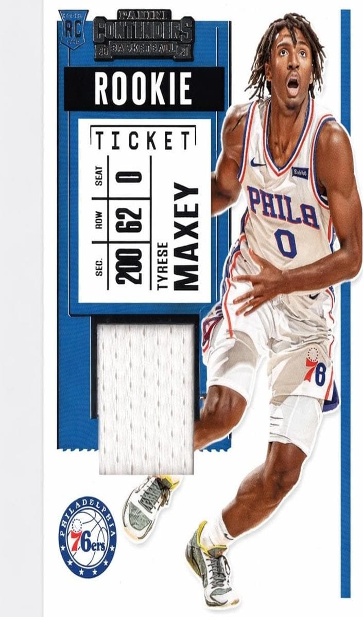Tyrese Maxey 2020 panini Panini Contenders
