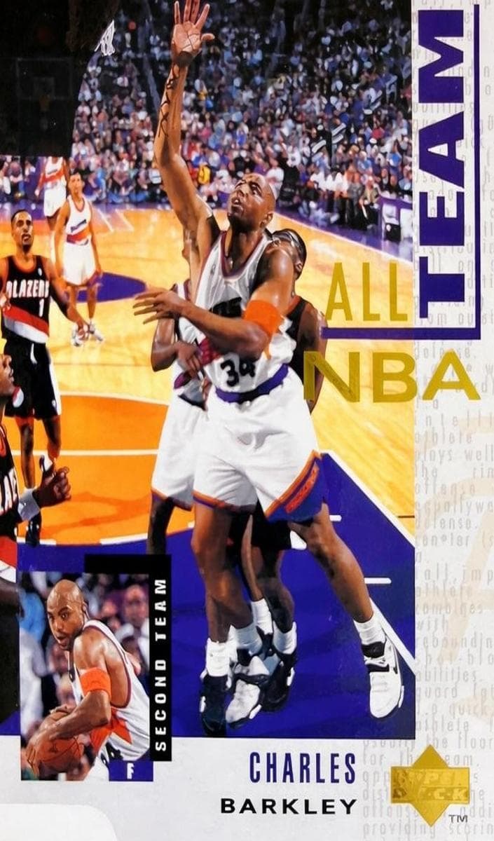 Charles Barkley 1994 upper-deck Upper Deck