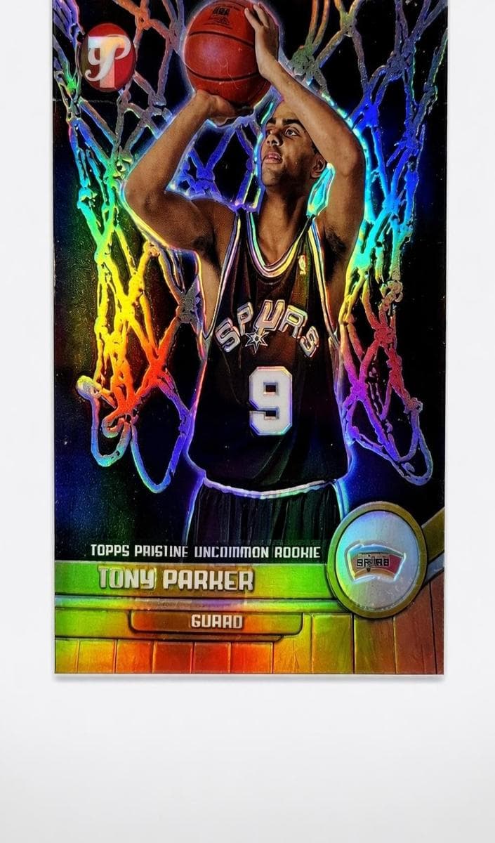 Tony Parker 2001 topps