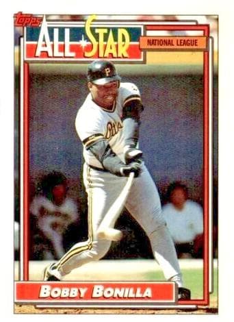 Bobby Bonilla 1992 topps Topps