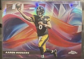 Aaron Rodgers 2025 topps Topps Chrome