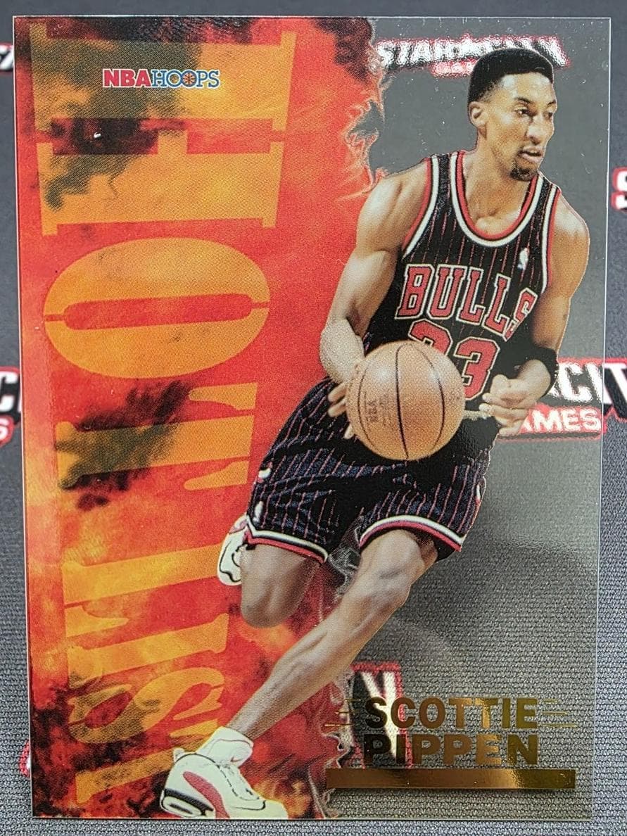 Scottie Pippen 1996 panini Hoops