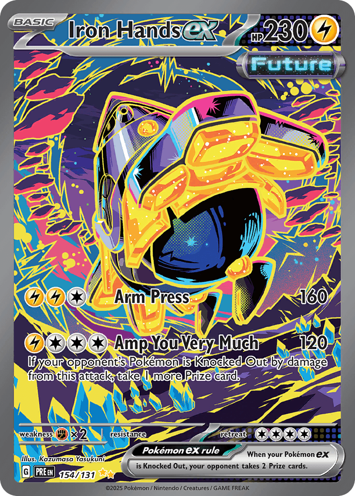 Iron Hands ex 2023 Pokemon Japanese Future Flash