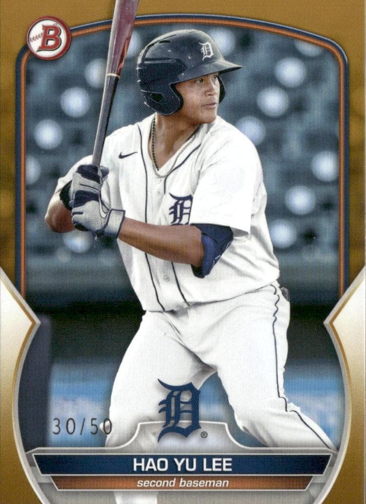 Hao Yu Lee 2023 bowman Bowman Draft