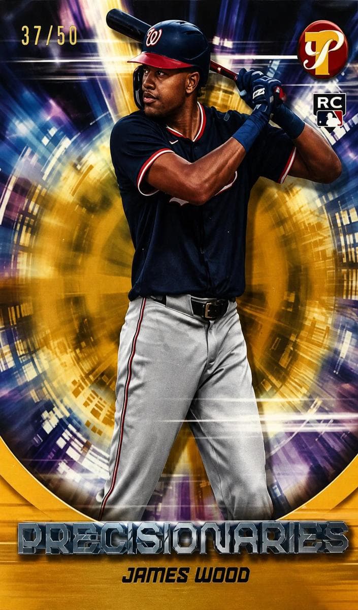 James Wood 2025 topps Topps Pristine