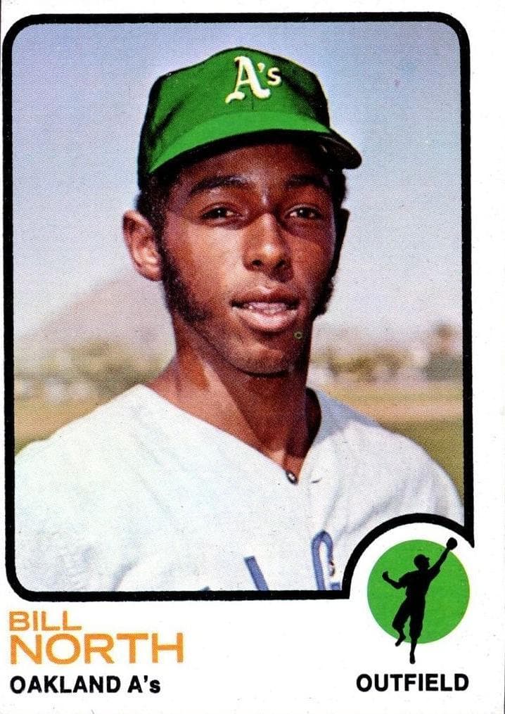 Bill North 1973 topps Topps