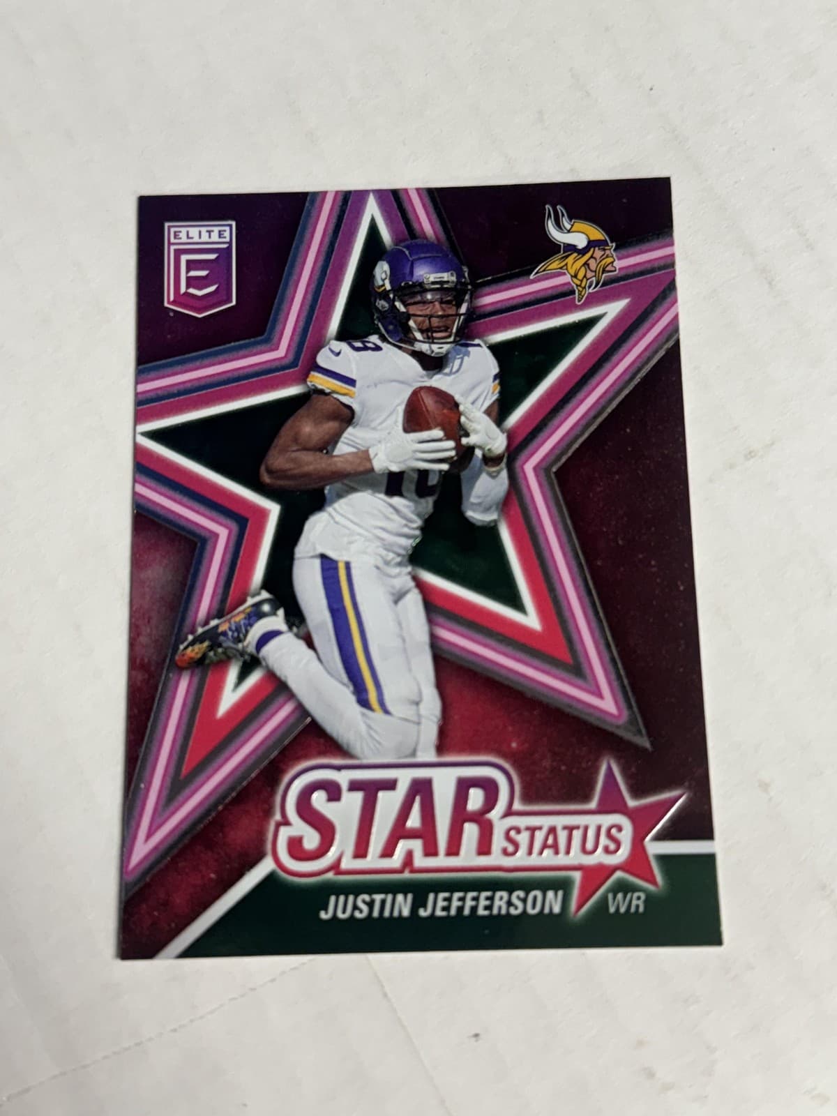 Elite Justin Jefferson 2022 Donruss 2022 Donruss