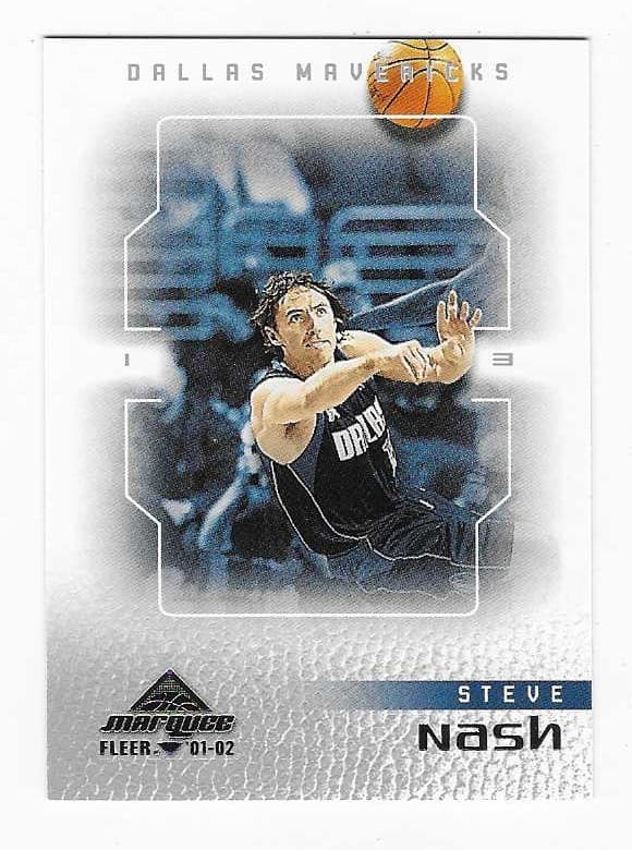 Marquee Steve Nash 2001 Fleer 2001 Fleer
