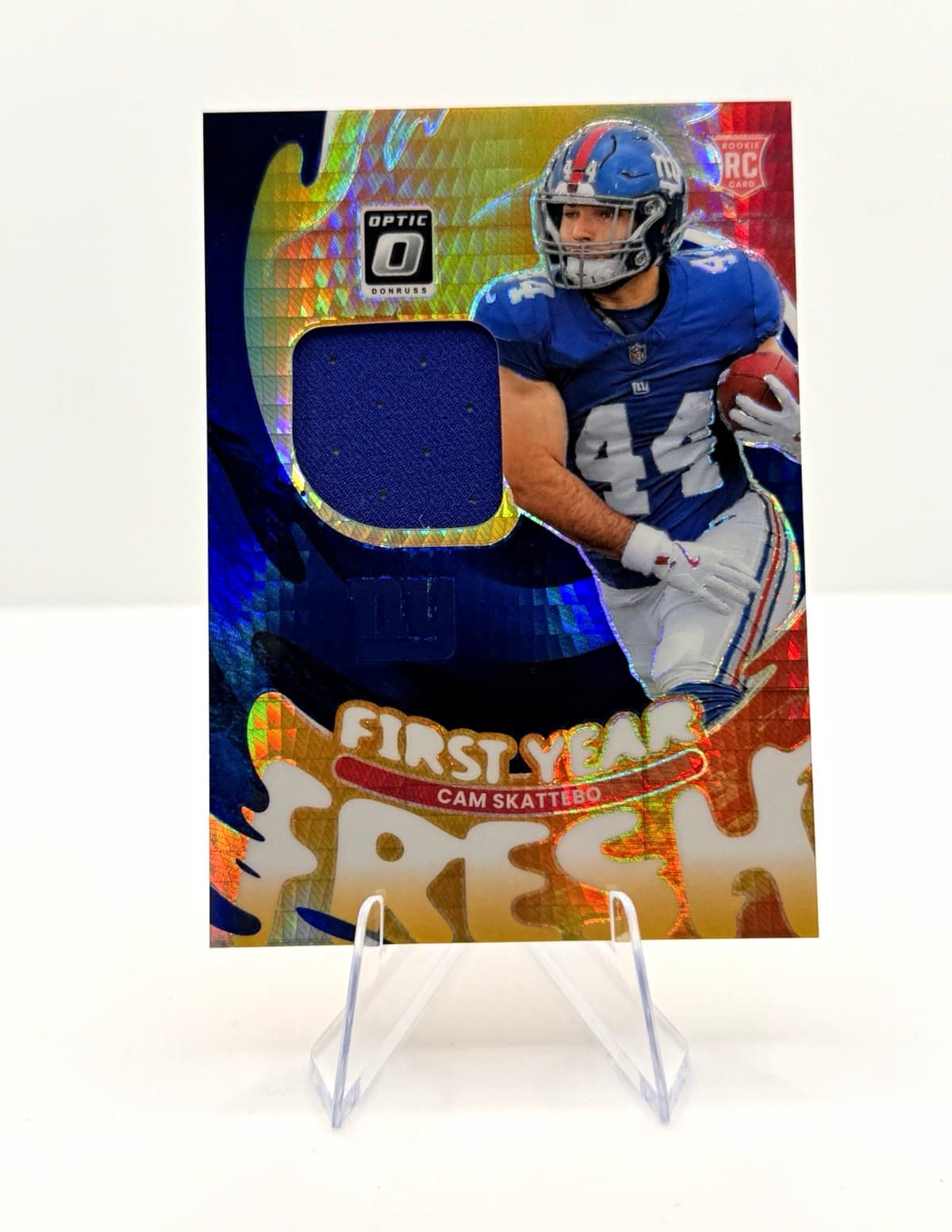 Cam Skattebo First 2025 Donruss Optic 2025 Donruss Optic