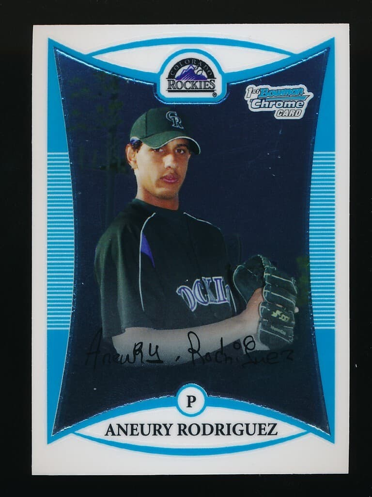 Prospects Aneury Rodriguez 2008 Bowman Chrome 2008 Bowman Chrome