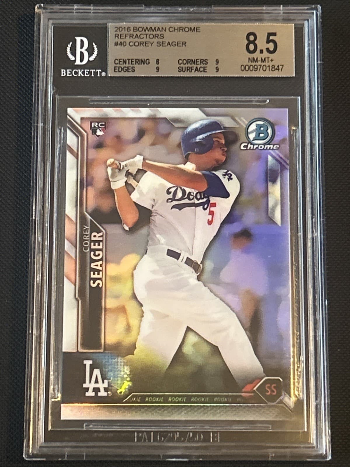 Clayton Kershaw 2016 bowman