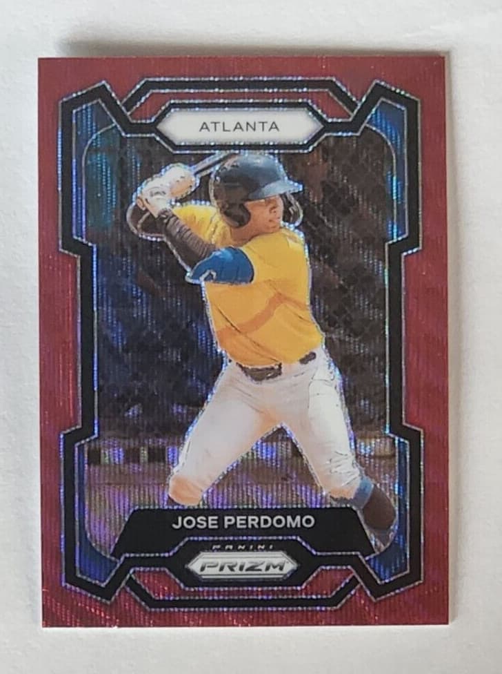 Jose Perdomo trading card