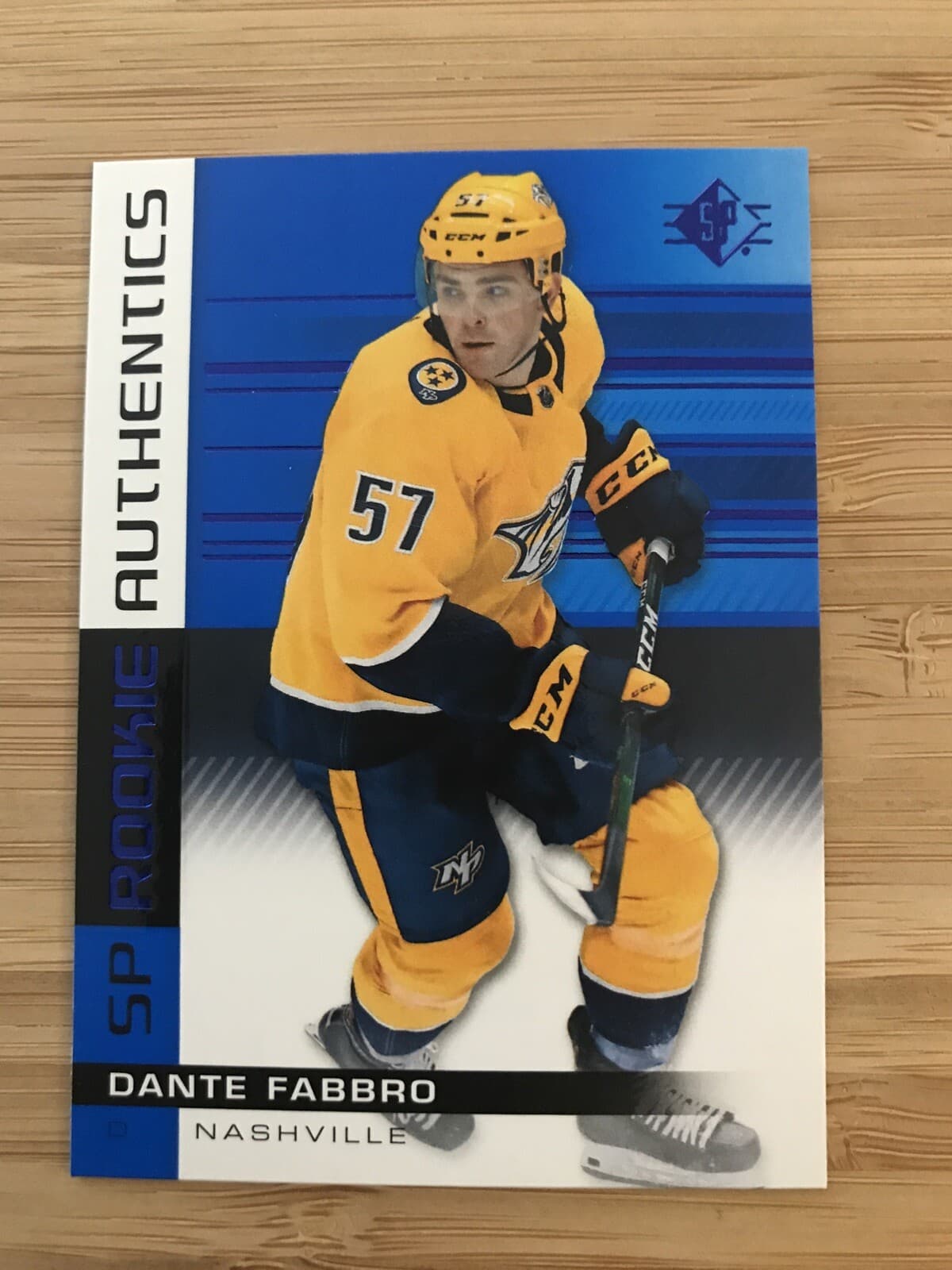 Hockey Blue Authentics 2019 Upper Deck SP 2019 Upper Deck SP